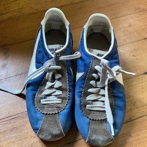 Rare Vintage 80's Nike Cortez nylon sneakers